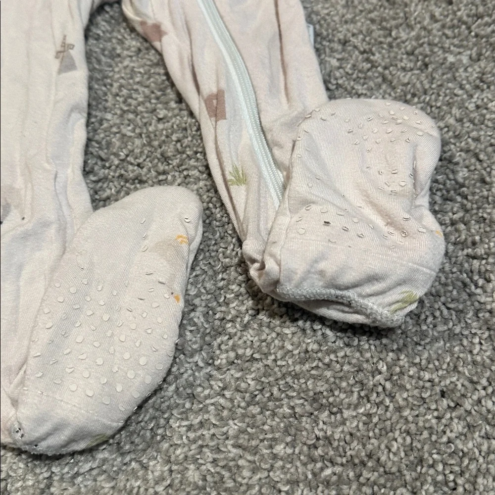 Bamboo Little Farm print bamboo‎ sleeper 6-9 months